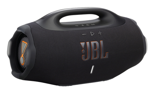 Altavoz inalámbrico - JBL Boombox 4, 210 W, AI Sound Boost, Bluetooth, 28 h Autonomía, Resistencia agua IP68, Negro