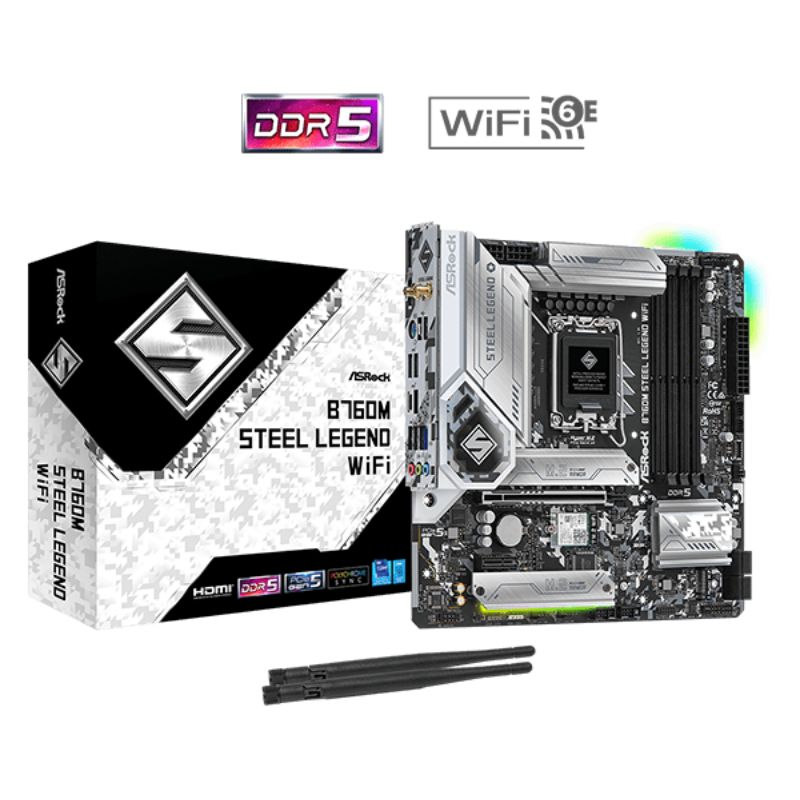 AS Rock B760M Steel Legend WIFI Socket 1700