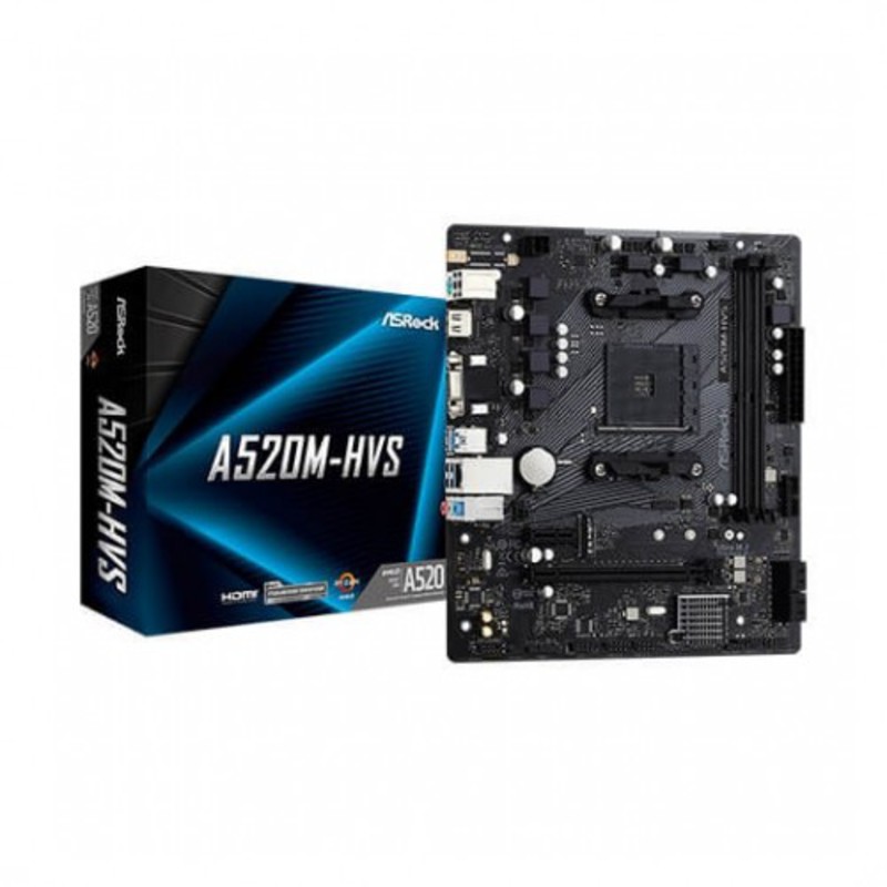 ASROCK AMD A520M-HVS Socket AM4
