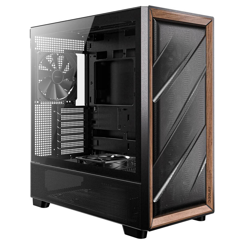 ANTEC 0-761345-10133-2 Negro, Madera Incluye Fuente