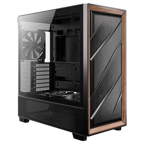 ANTEC 0-761345-10133-2 Negro, Madera Incluye Fuente
