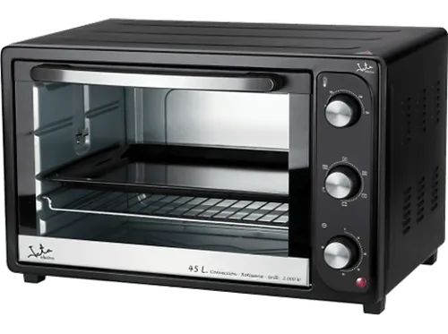 Mini horno - Jata HN945, Potencia 2000 W, Capacidad 45 L, Temporizador de 60 min, Termostato