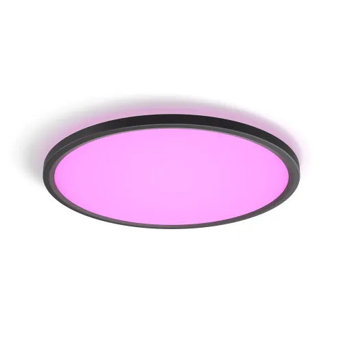 Philips Hue White & Color Ambiance Panel De Techo Led Tento Wca Redondo De 42,1 cm Negro