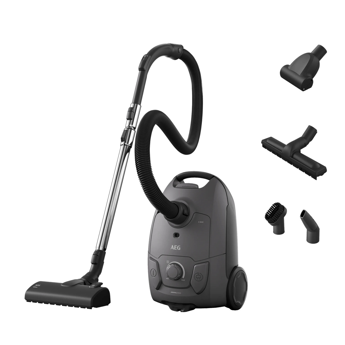 AEG Aspiradora con bolsa 5000 de 650 W y 78 dB(A) AB51A3DG
