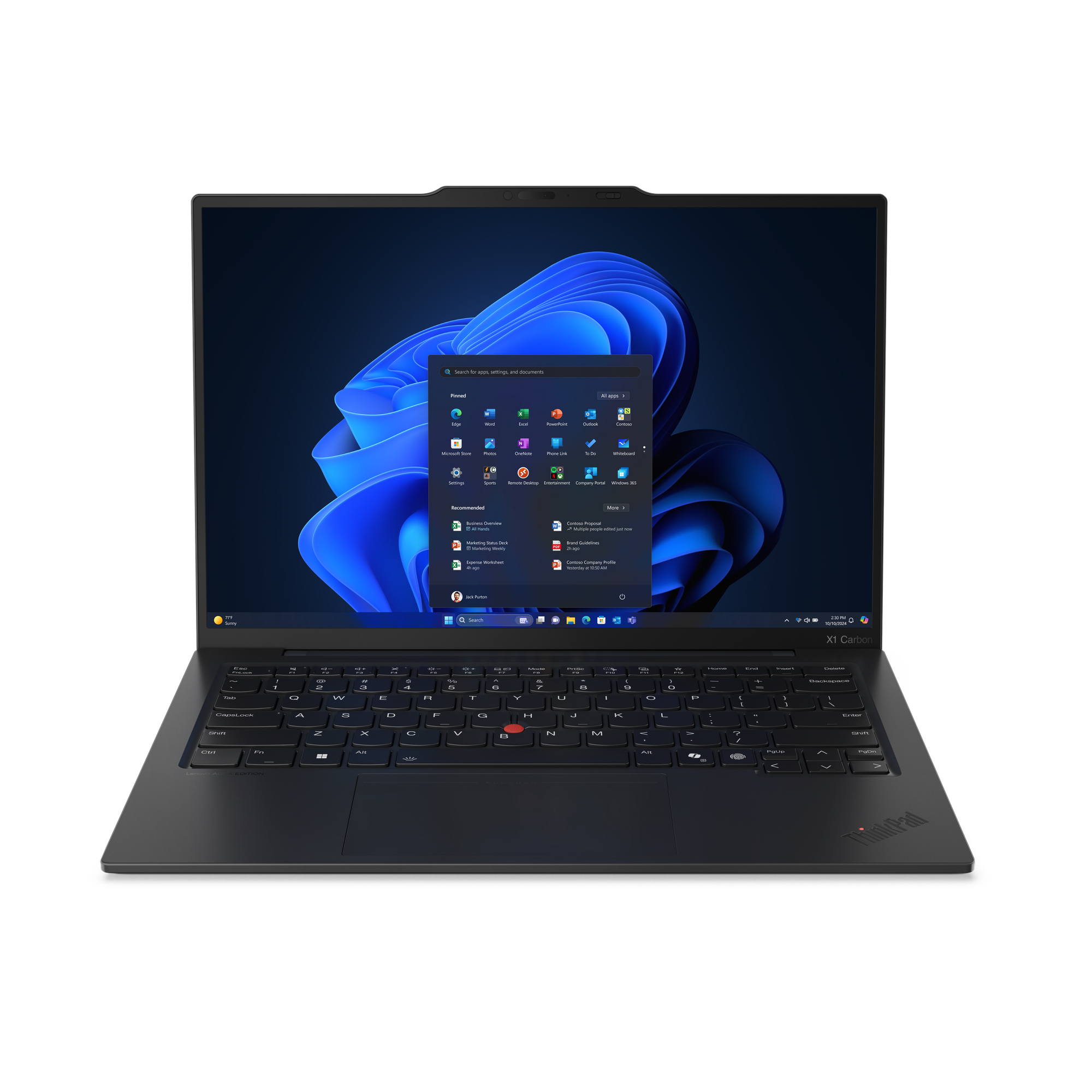 Lenovo ThinkPad X1 Carbon Gen 13 Aura Edition Copilot+ PC 21NS004NSP