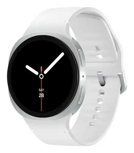 Samsung - Samsung Galaxy Watch8 44mm Plata Bluetooth Smartwatch.