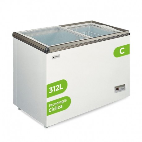 Aspes Achh3501ddcg Arcón Congelador 312L Cíclico