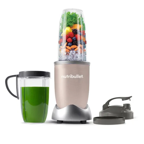 Nutribullet - Batidora Personal Nutribullet Pro NB907CP 900W con vaso de viaje.