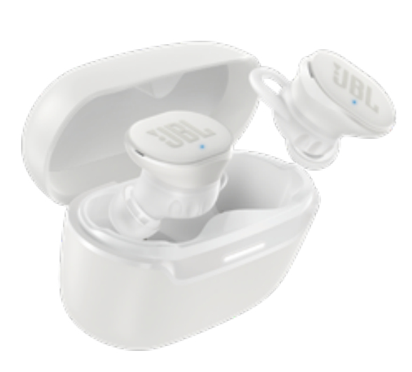 Auriculares deportivos - JBL Endurance Race 2, Intraurales, Bluetooth, Cancelación de Ruido, 48h Autonomía, Blanco