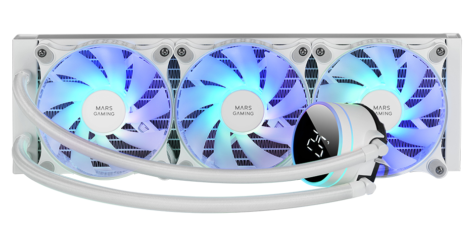 Mars Gaming ML-LCD360 ARGB Blanco