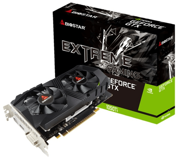 Tarjeta Gráfica BIOSTARGeForce GTX 1050 Ti GDDR5 4GB