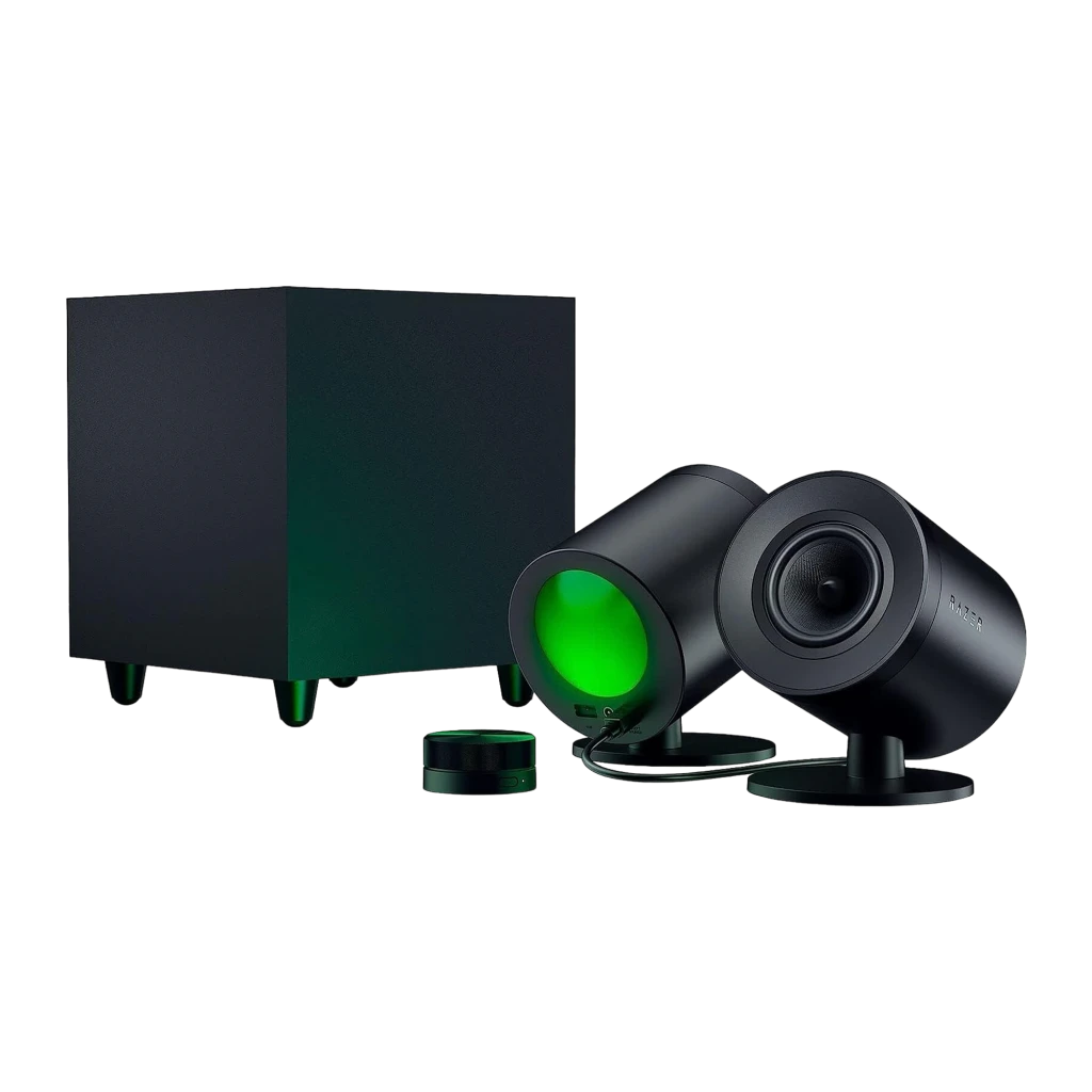Altavoces Razer Nommo V2 Pro 2.1 Subwoofer Inalámbrico 5,5 pulgadas Bluetooth 5.3