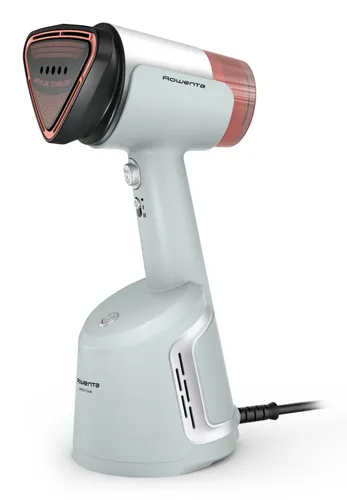 Cepillo de vapor mano Rowenta AeroSteam DR9814 Tecnología OptiFlow succiona y plancha a la vez, 1400 W, 150 g/min, 8 bar, Verde agua