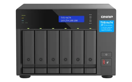 QNAP TVS-H674 NAS Torre Intel® Core™ i5 i5-12400 32 TVS-h674-i5-32G