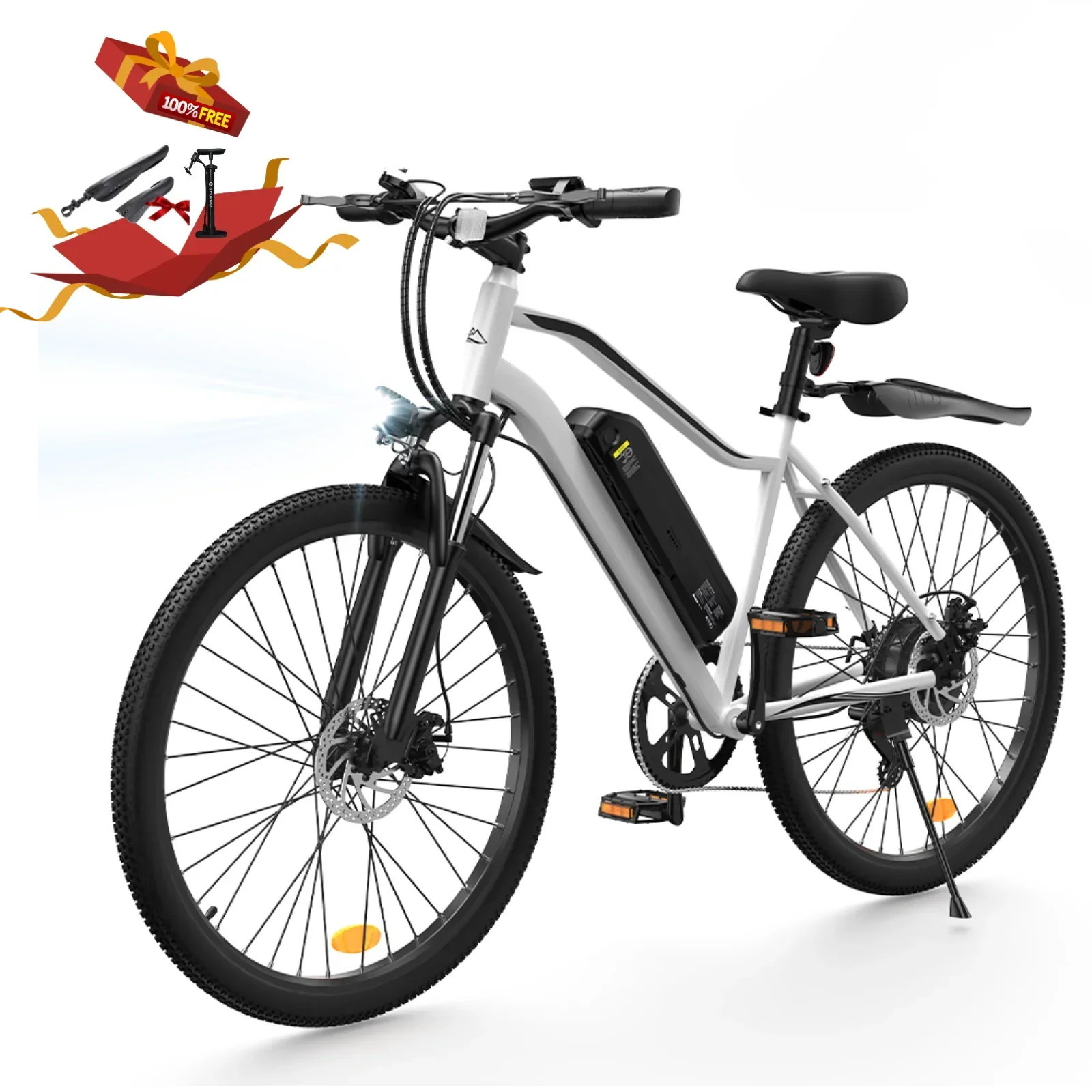 EB3 Bicicleta Eléctrica Todo Terreno para Desplazamientos Urbanos y Aventuras Off-Road