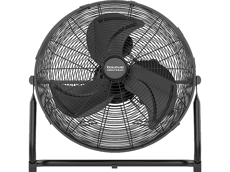 Ventilador industrial - Taurus Sirocco 18 Black, 3 velocidades, 120 V, Negro