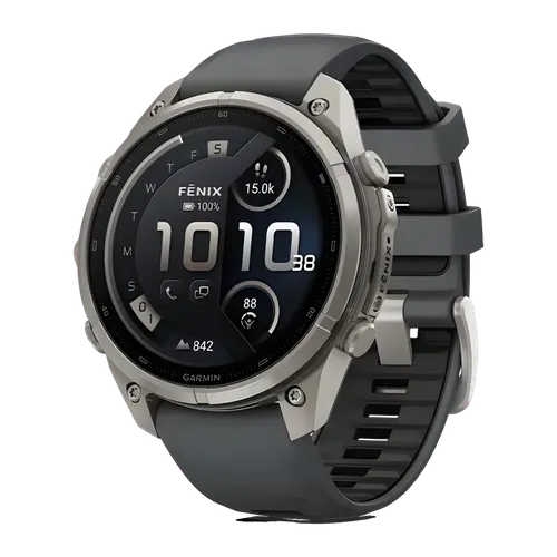 Reloj deportivo - Garmin Fenix 9 Pro LTE, 4.7 cm, GPS, Multideporte, Negro