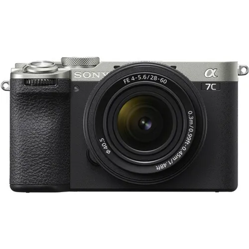 Sony - Sony Alpha 7CII cámara Evil Full Frame objetivo zoom de 28-60 mm, sensor CMOS Exmor R Bionz XR y enfoque automático híbrido rápido (ILCE7CM2LS..