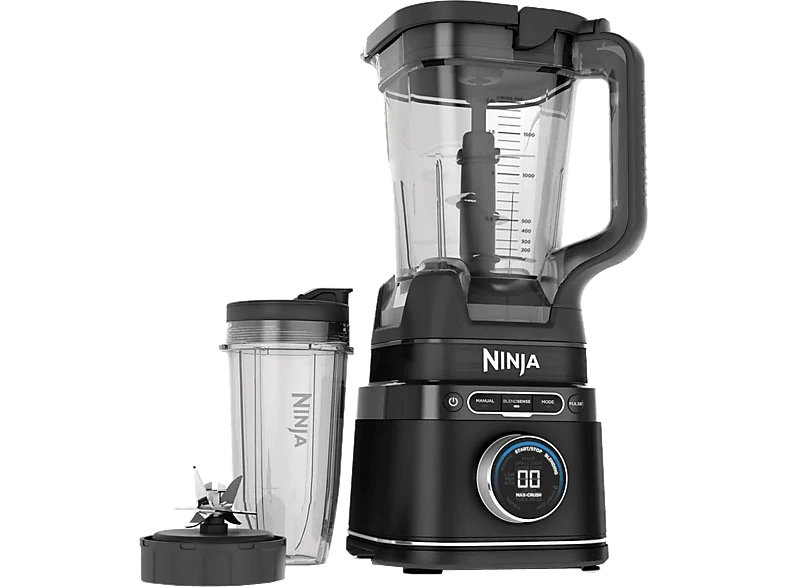 Batidora de vaso Ninja Detect Power Pro (1200 W), 2 en 1, con vaso portátil | TB301EU | de SharkNinja