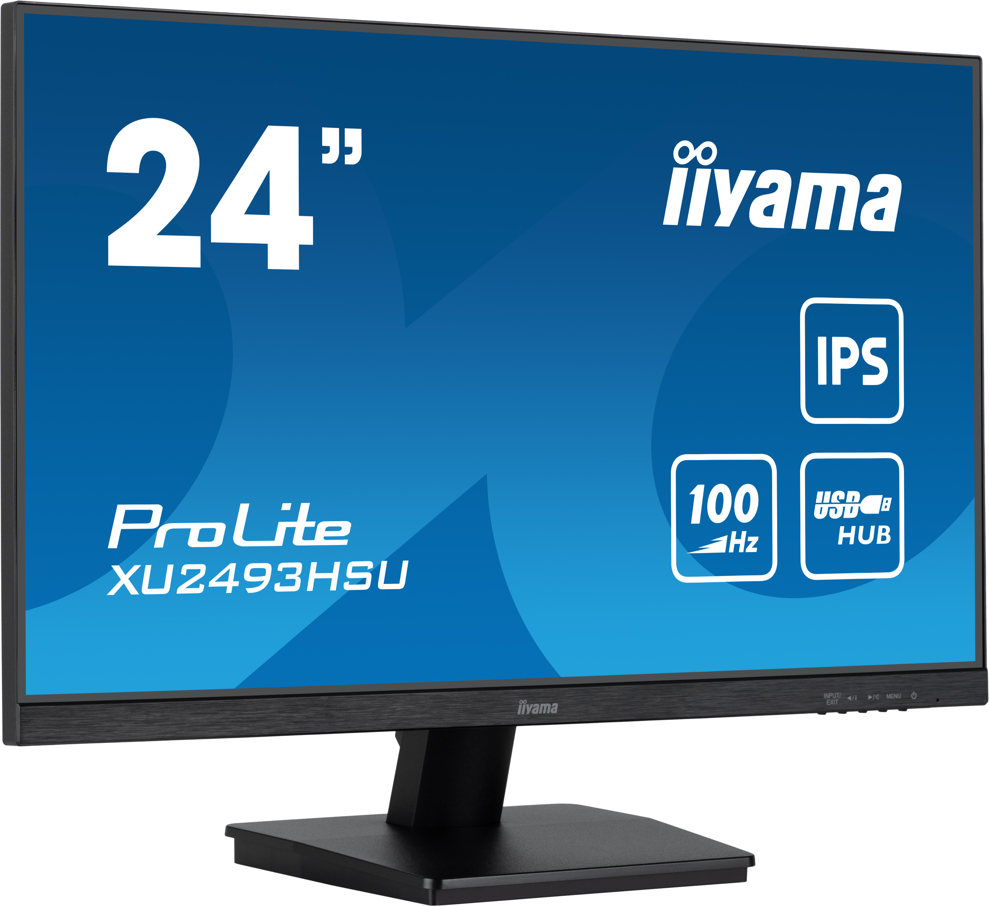 IIYAMA XU2493HSU-B7 24inch 1920x1080 300cd/m2 1ms HDMI DP XU2493HSU-B7