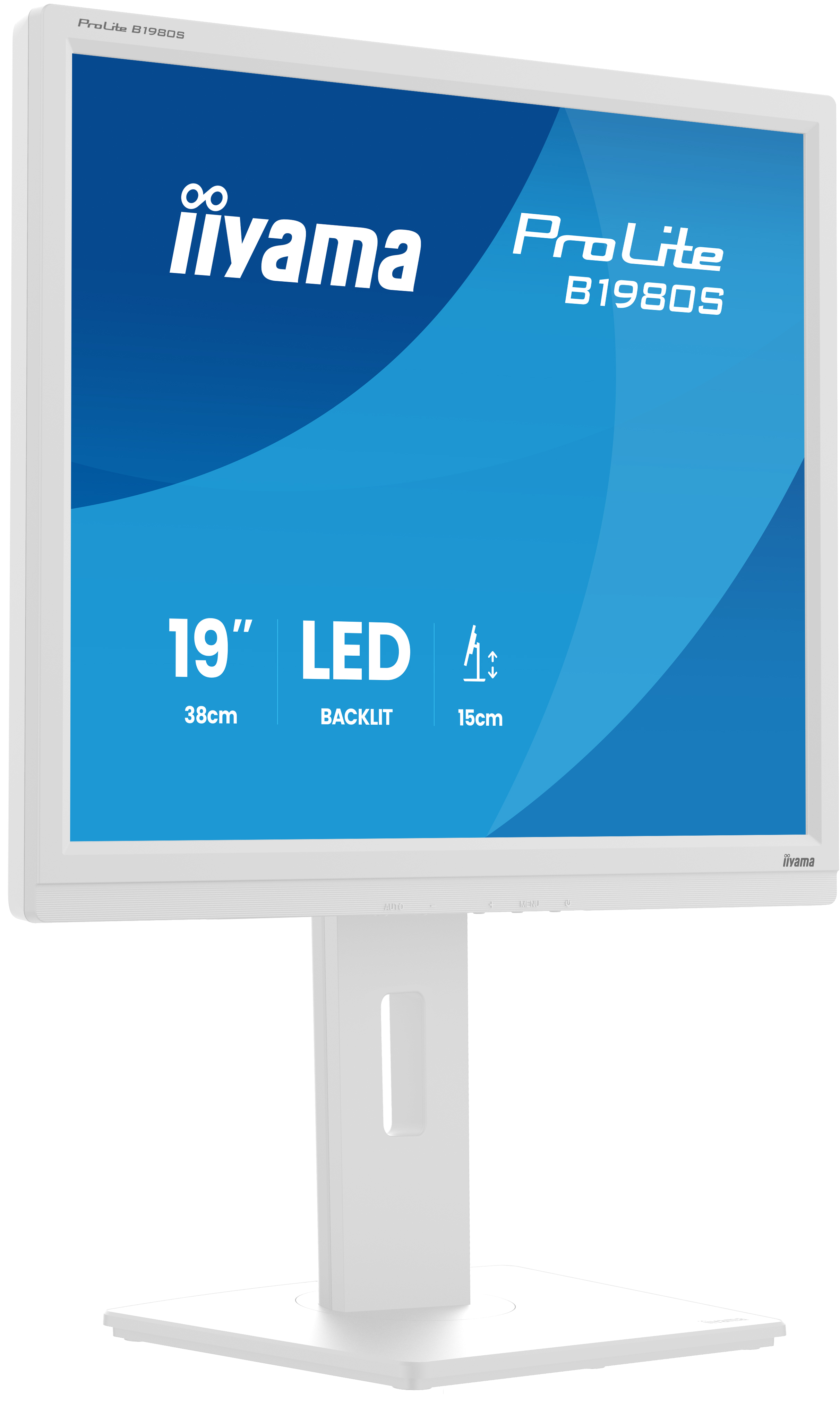 iiyama 19" panel TN BLANCO 1280x1024 13cm Ajuste de Altura B1980S-W1