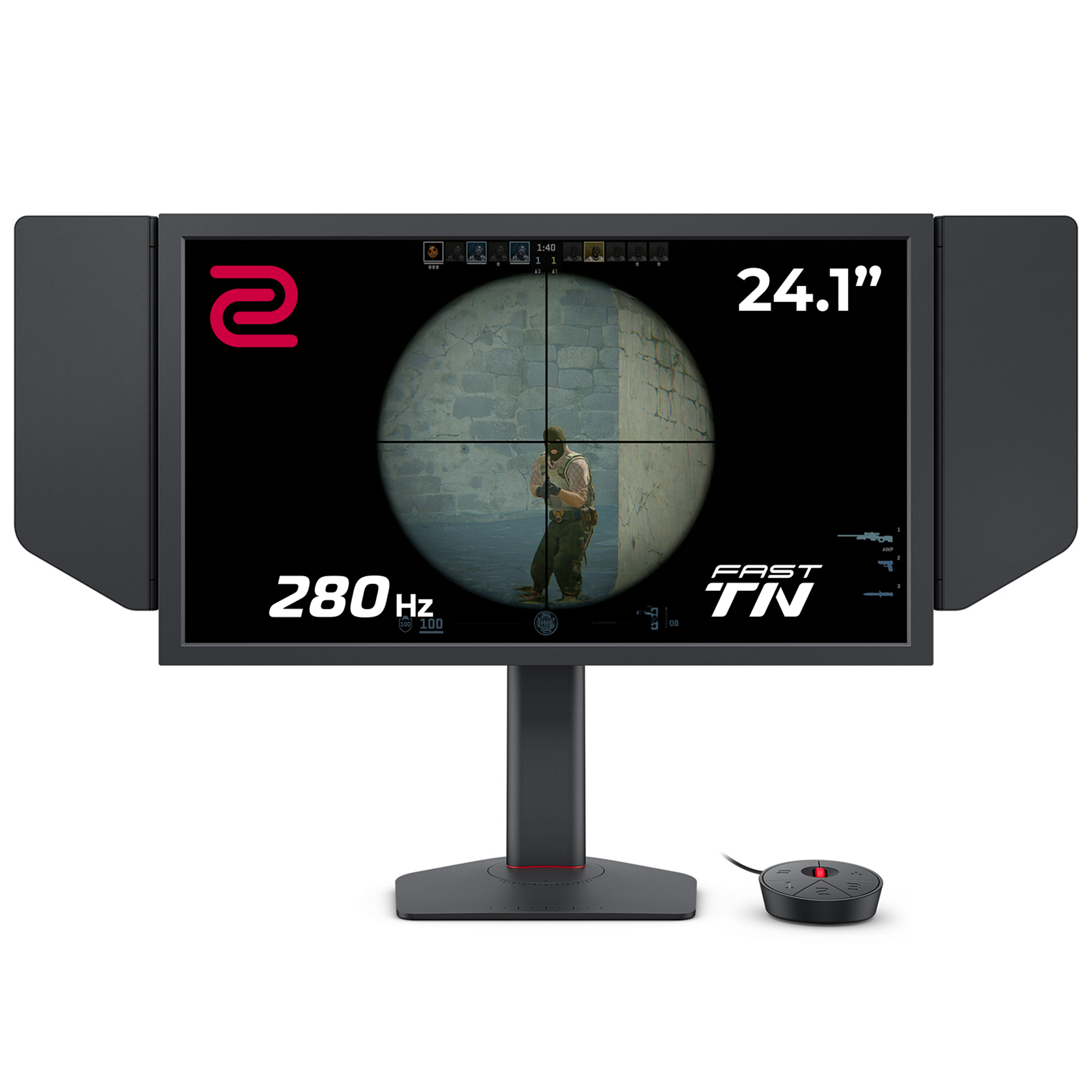 Monitor BenQ ZOWIE XL2540X+ 24,1 pulgadas 280Hz FHD Fast TN 1ms GTG