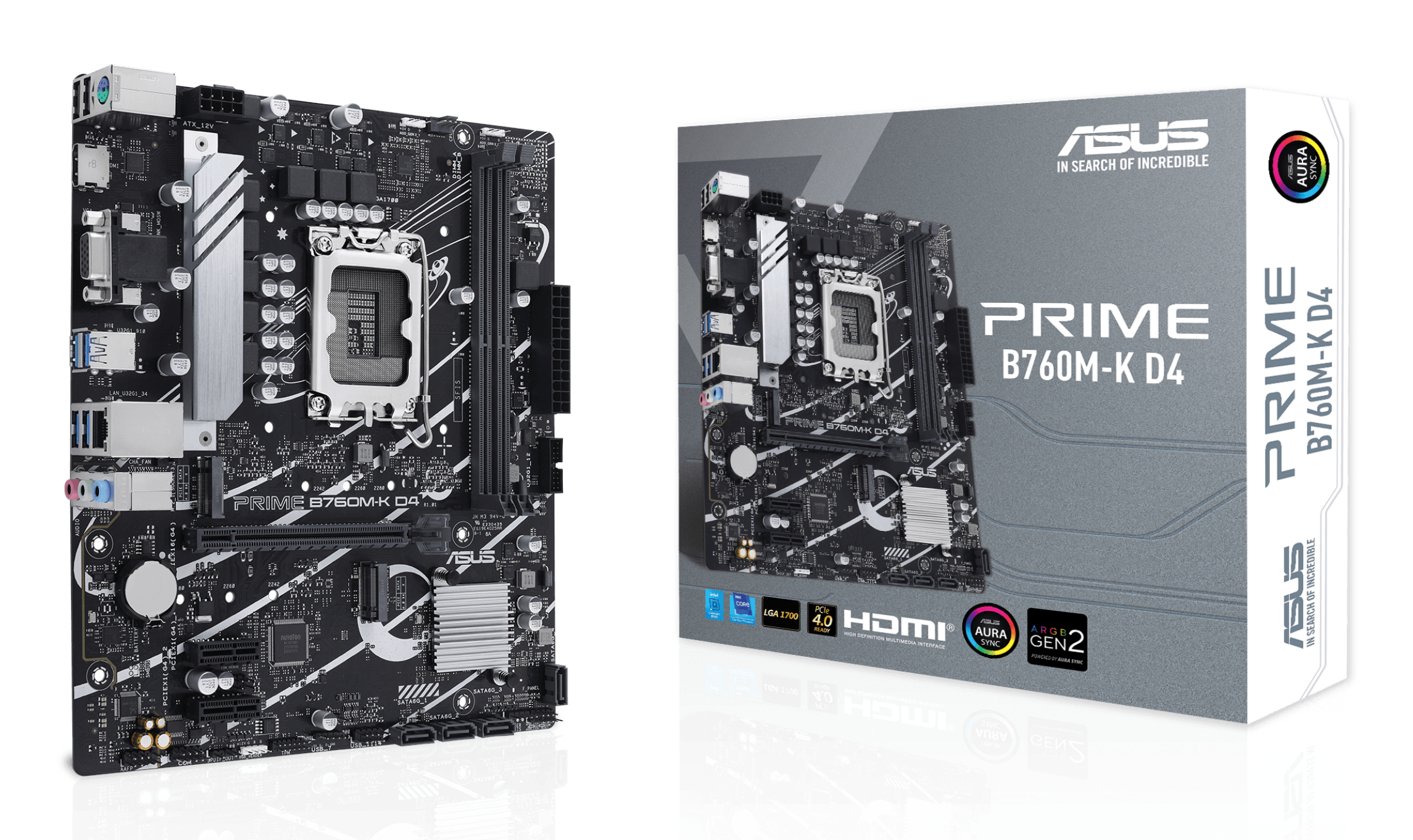 Asus Intel PRIME B760M-K D4 LGA 1700