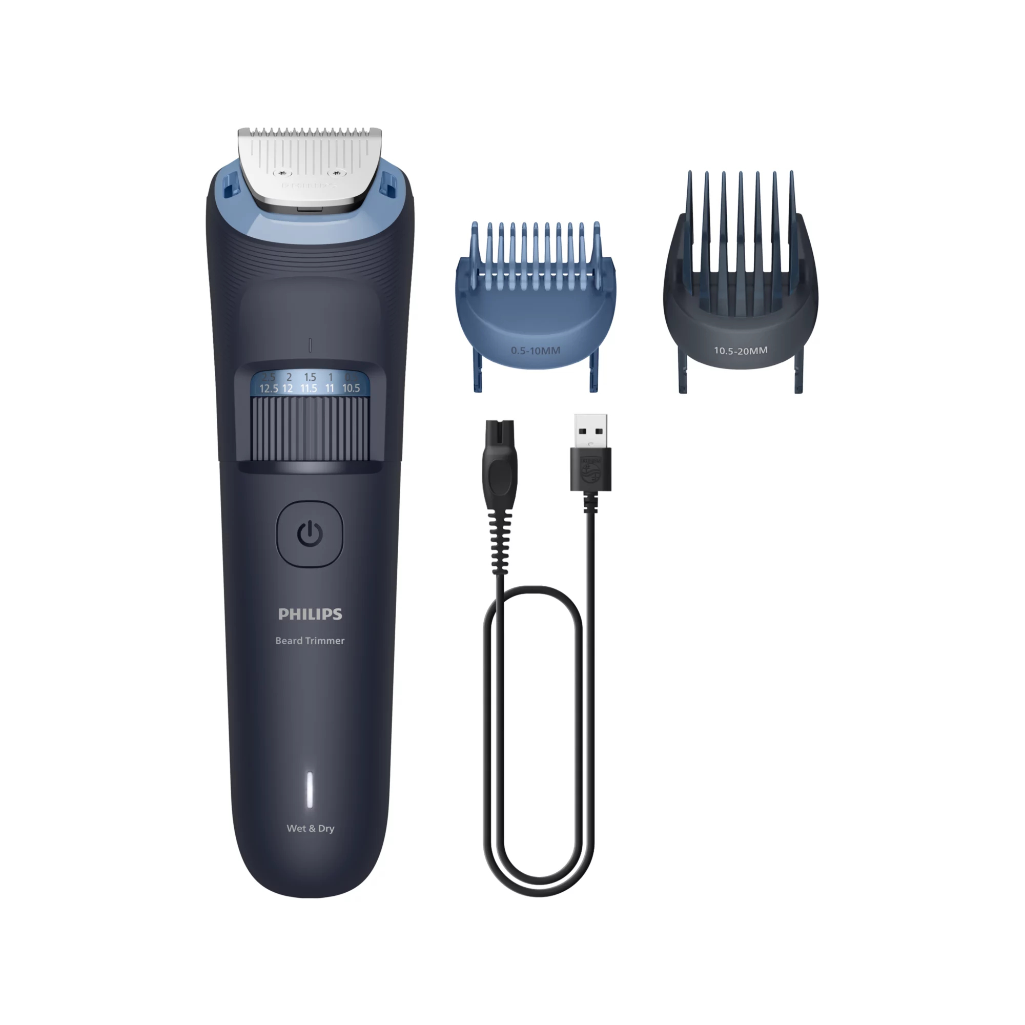 Cortapelos Philips Beard Trimmer 3000 Seco y Mojado 80min Negro BT3665/15