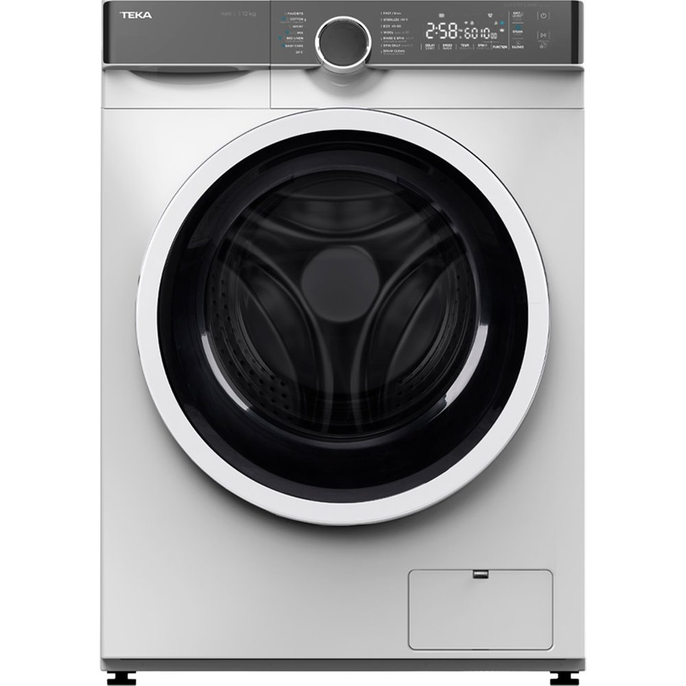 Teka - Lavadora Teka 12 kg - 1.400 rpm, Motor Inverter - WMK 71240 BL.