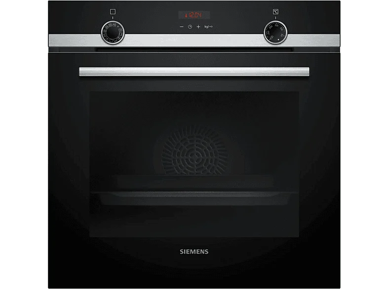 Horno - Siemens HB574AER4, Multifunción, Pirolítico, 71 l, 59.4 cm, PerfectCooking 3D, HumidClean, Negro