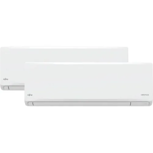 Fujitsu - Aire acondicionado multisplit 2x1 Fujitsu con 2.923 frig-h + 2.150 frig-h ASY3525U11MI-KN.