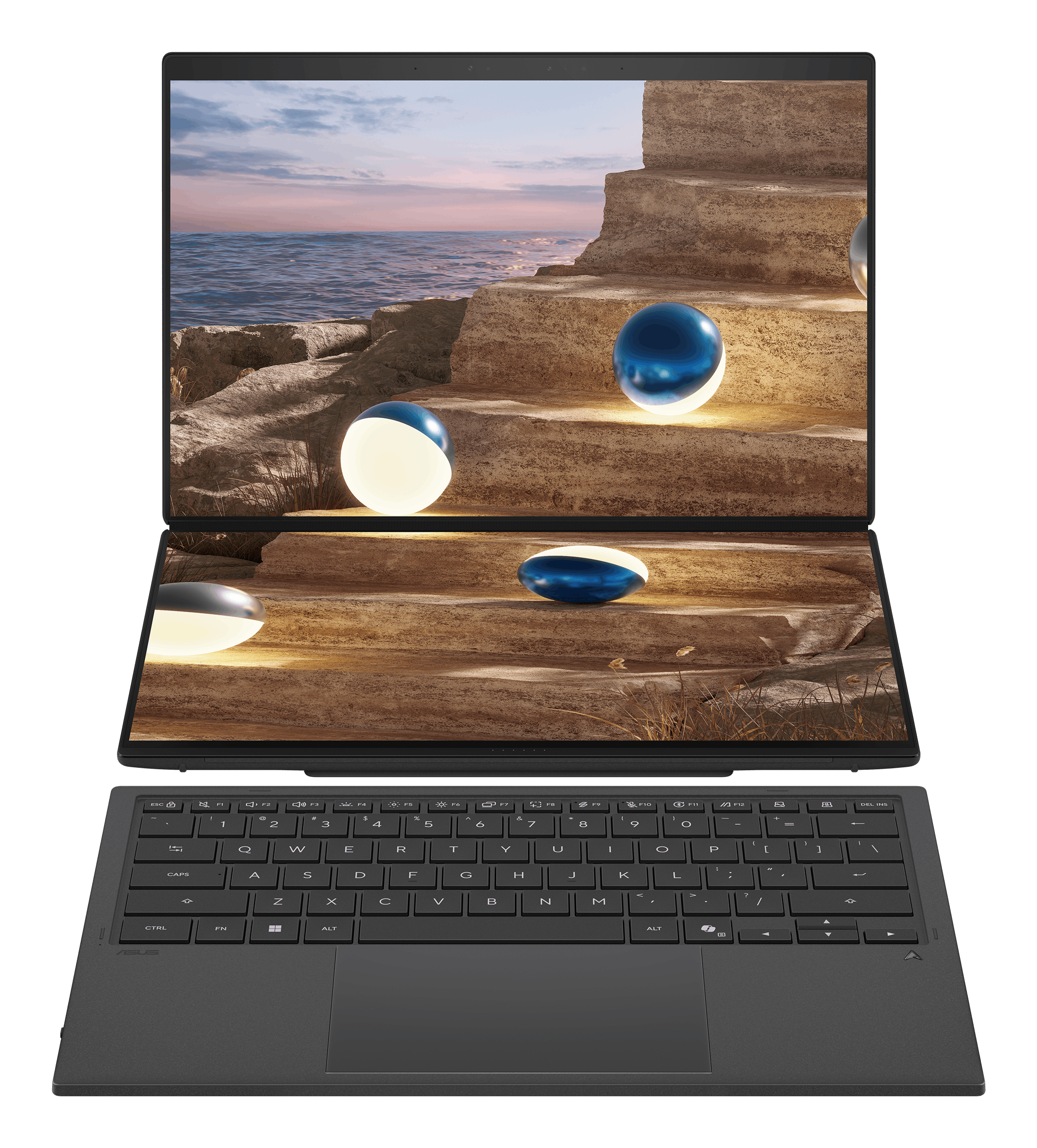 Asus Zenbook Duo OLED UX8407AA-SN504W Intel Core Ultra 9 386H 32GB 1TB 14" 3K W11H