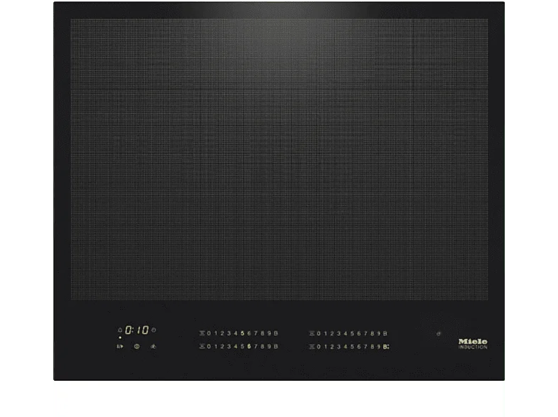 Placa inducción - Miele KM 7667 FL, 1 zona, Zona libre, Detección inteligente, 62 cm, Negro