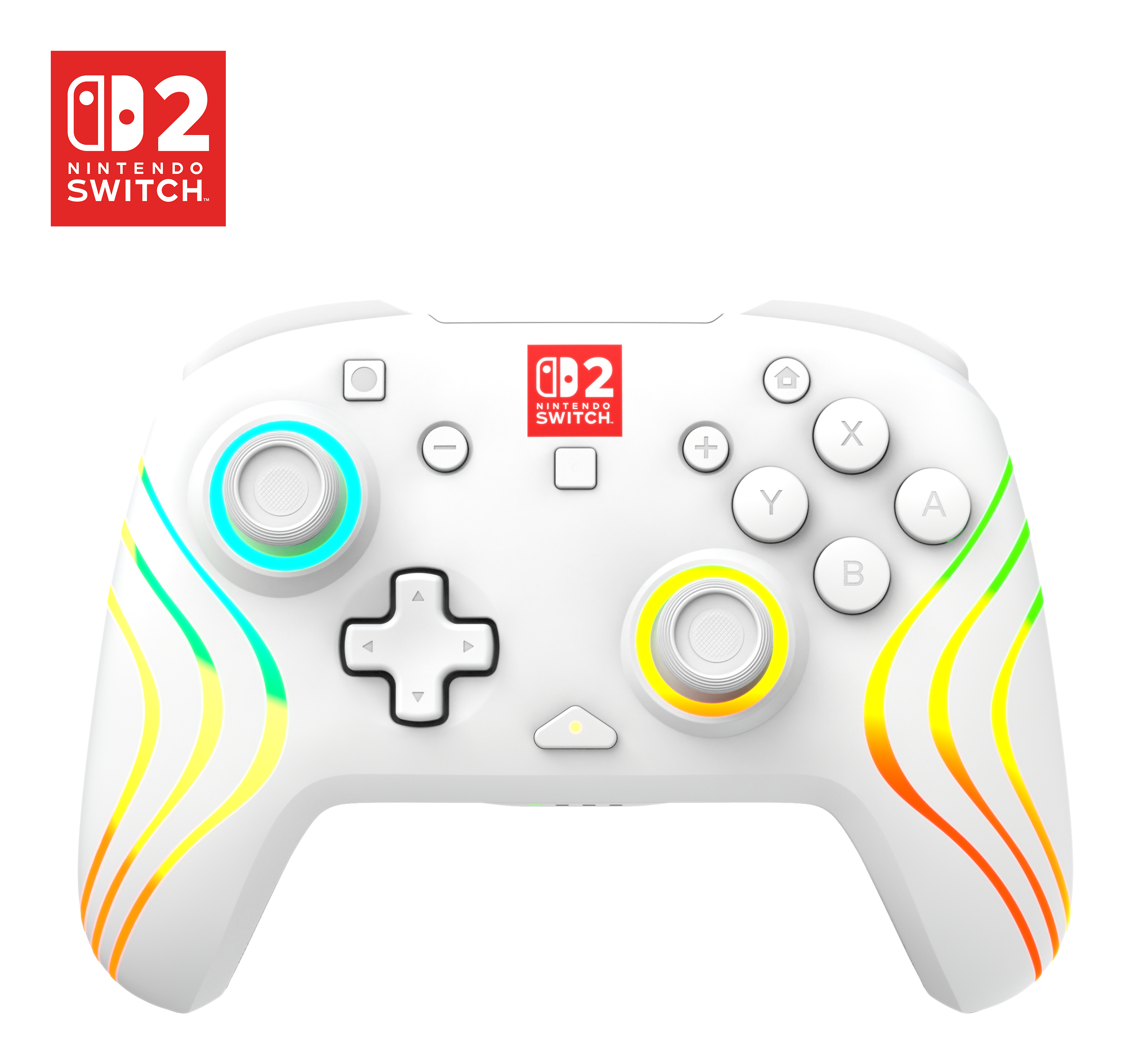 Mando Nintendo Switch - Turtle Beach Afterglow™ Wave Wireless Controller, Para / Lite OLED 2, Blanco