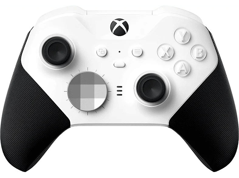 Mando Xbox - Microsoft Elite V2 Core, Bluetooth + Cable USB-C, Blanco, Para Series X S, One, PC, Android, iOS
