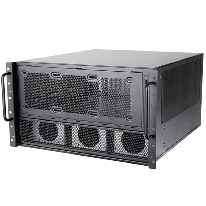 SilverStone RM600 6U Negro
