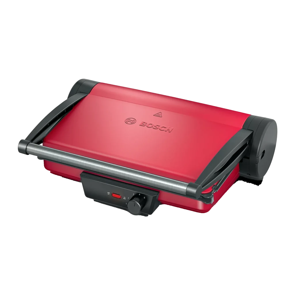 Parrilla de contacto Bosch 2000W 328x238mm Rojo/Antracita TCG4104