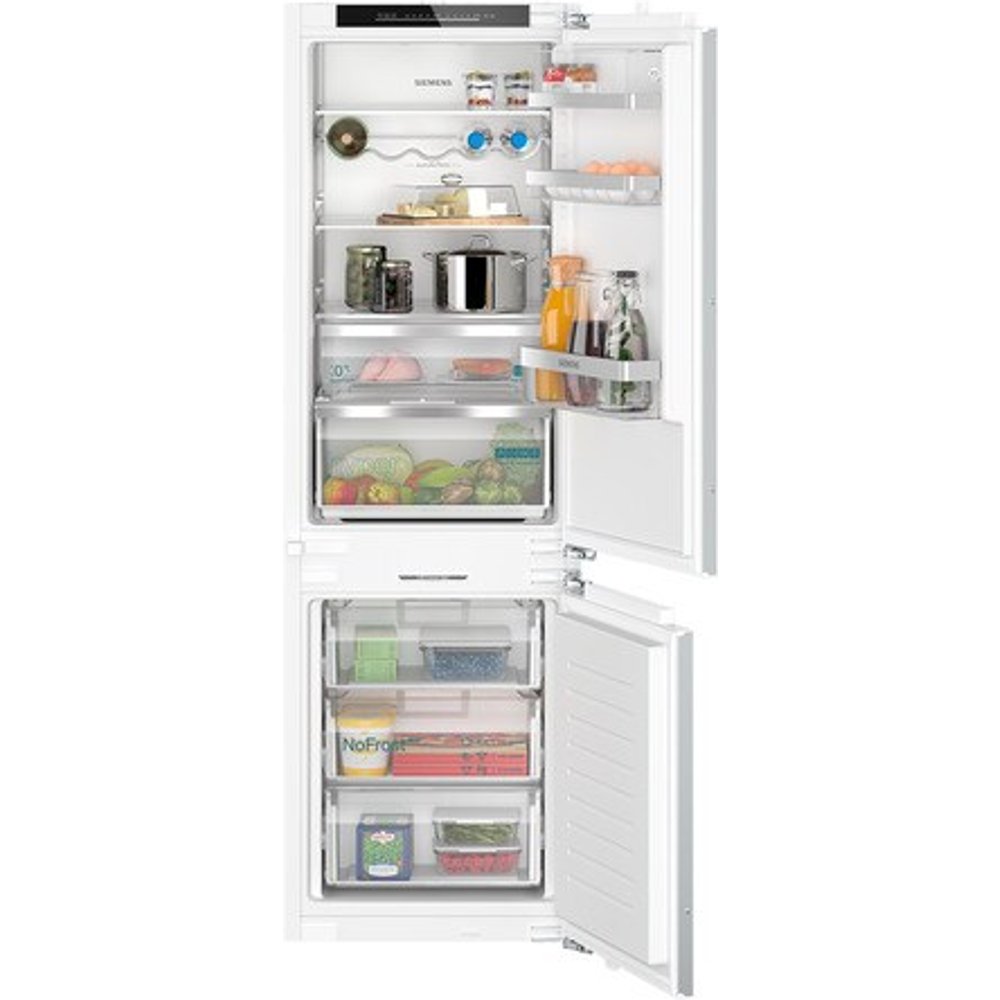 Siemens - Frigorífico combi integrable Siemens, cierre SoftClose con puerta fija - KI86NADD0.