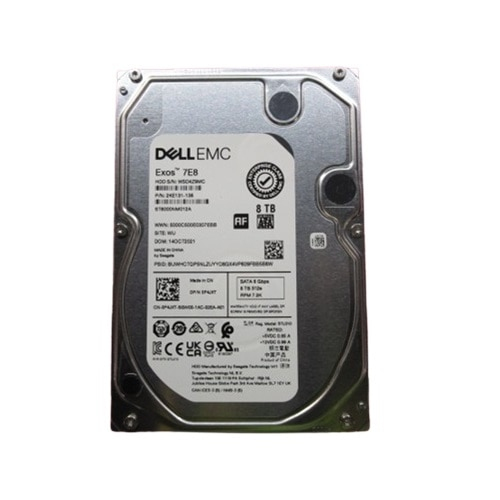 Dell 8TB 7.2K RPM SATA 6Gbps 512e 3.5in Hard Drive 400-BRDB