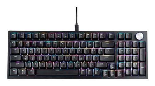 TECLADO GAMING XPG SORCERER RGB USB-C BK ES