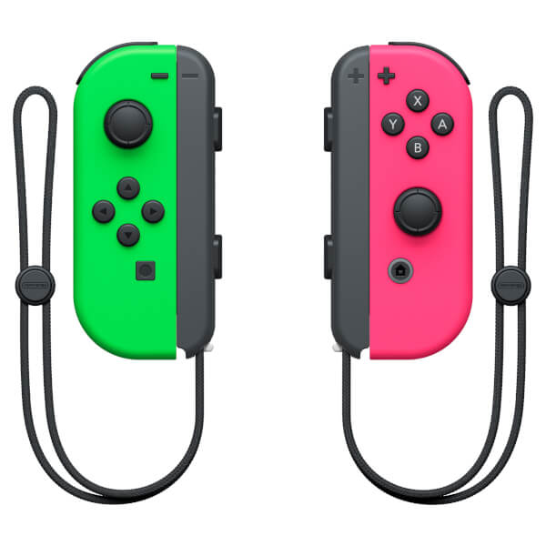 Mando Joy-Con Set Izqda/Derecha Verde/Rosa Neon Nintendo Switch