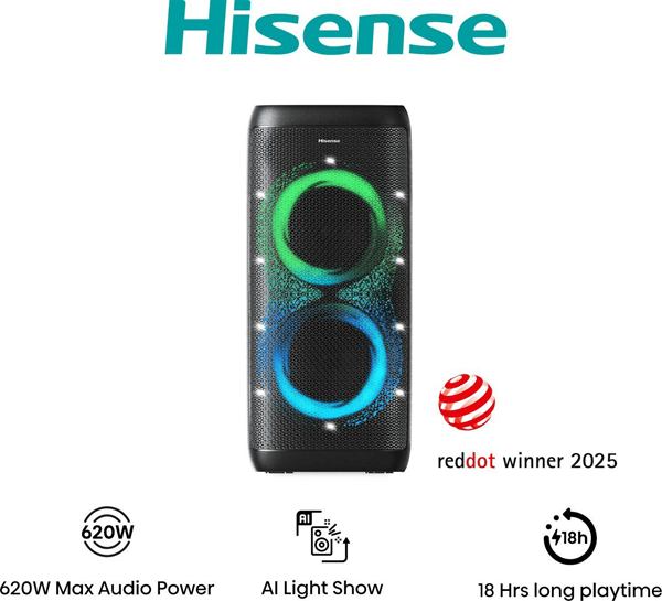 ALTAVOZ HISENSE PARTY THUNDER