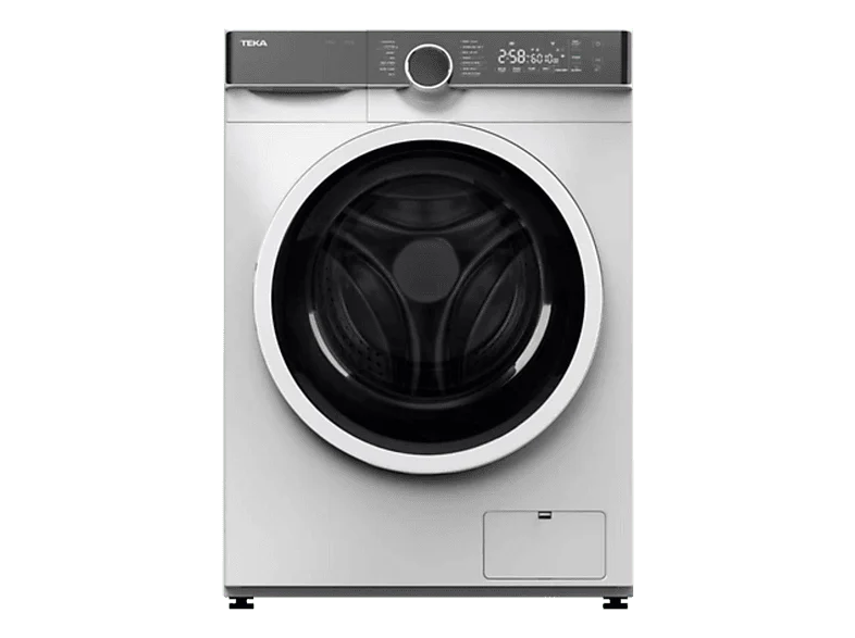 Lavadora carga frontal - Teka WMK 70940, 9 kg, 1400 rpm, 14 Programas, Inverter, Display Digital, Blanco