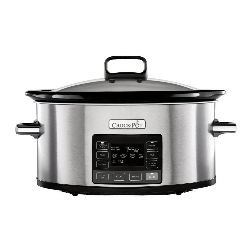 Olla de cocción lenta Crockpot TimeSelect Digital 5,6L 240W Plata CSC066X