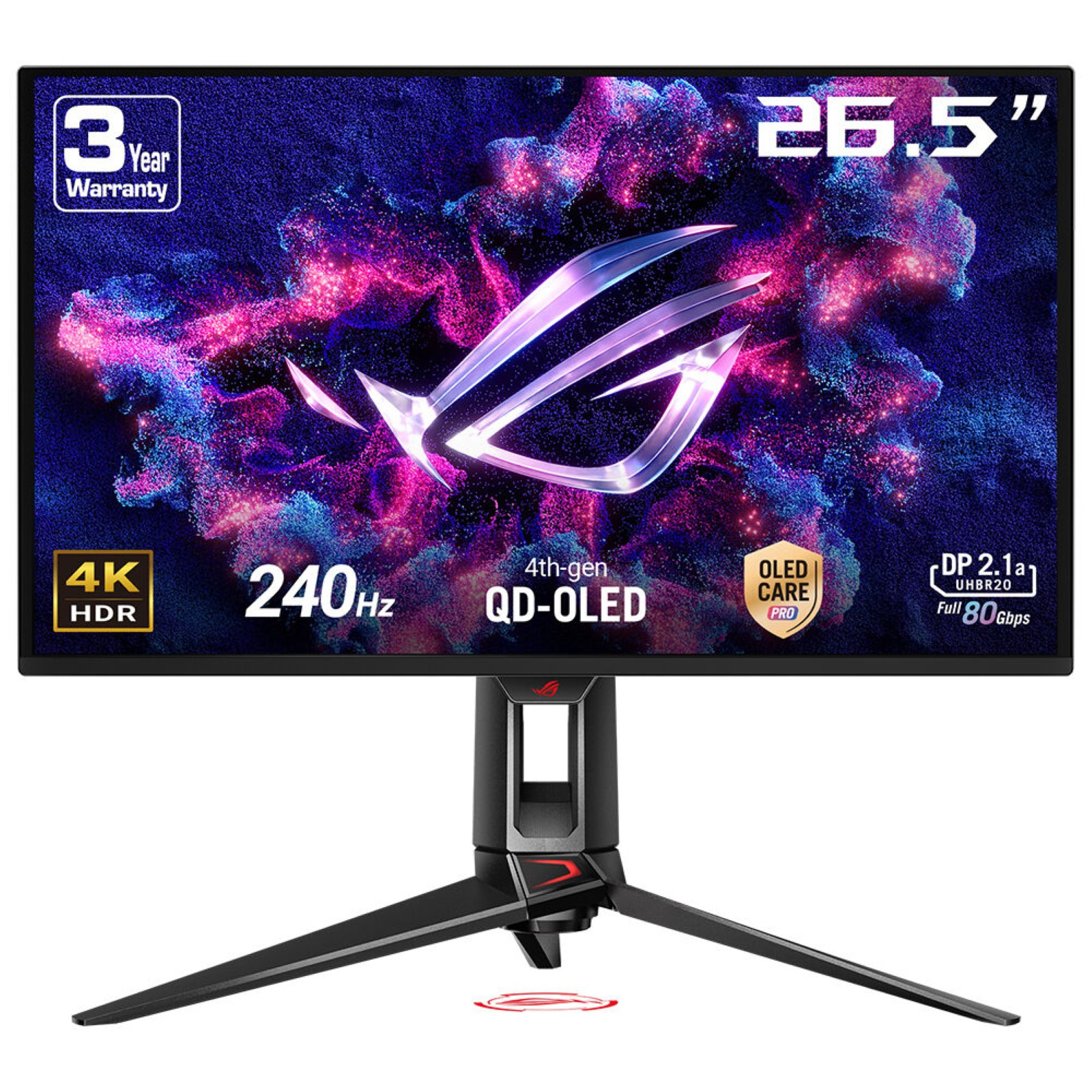 ASUS ROG Swift OLED PG27UCDM pantalla para PC 67,3 cm 90LM0B30-B01971