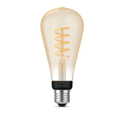 Philips Hue Filamento White Ambiance St72 Edison - Bombilla Inteligente E27: imagen 2