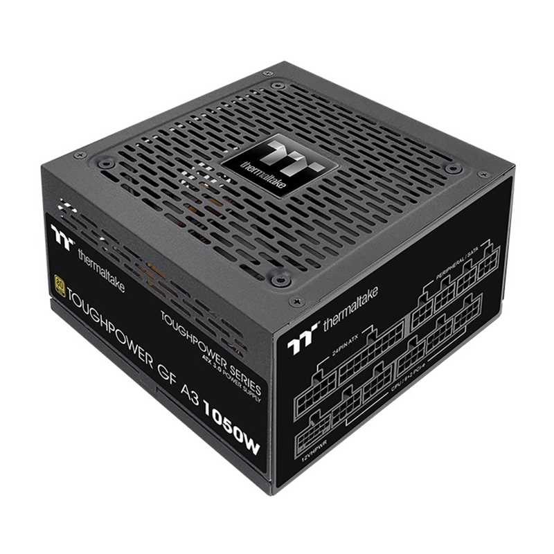 Thermaltake Toughpower GF A3 80 Plus Gold 1050W ATX 3.0 PC Ie 5.0 Modular