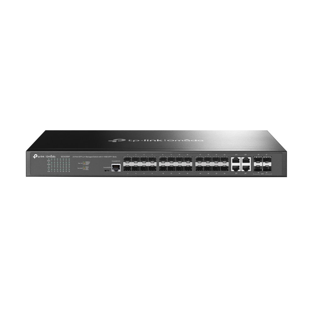 TP-Link SG3428XF (TL-SG3428XF) JetStream™ 24-Port SFP L2+ SG3428XF