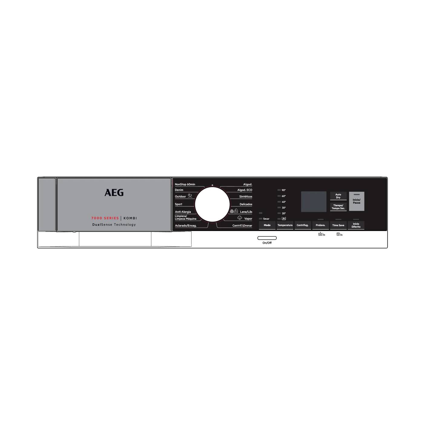 Electrolux panel mandos, asa, AEG 140142766017