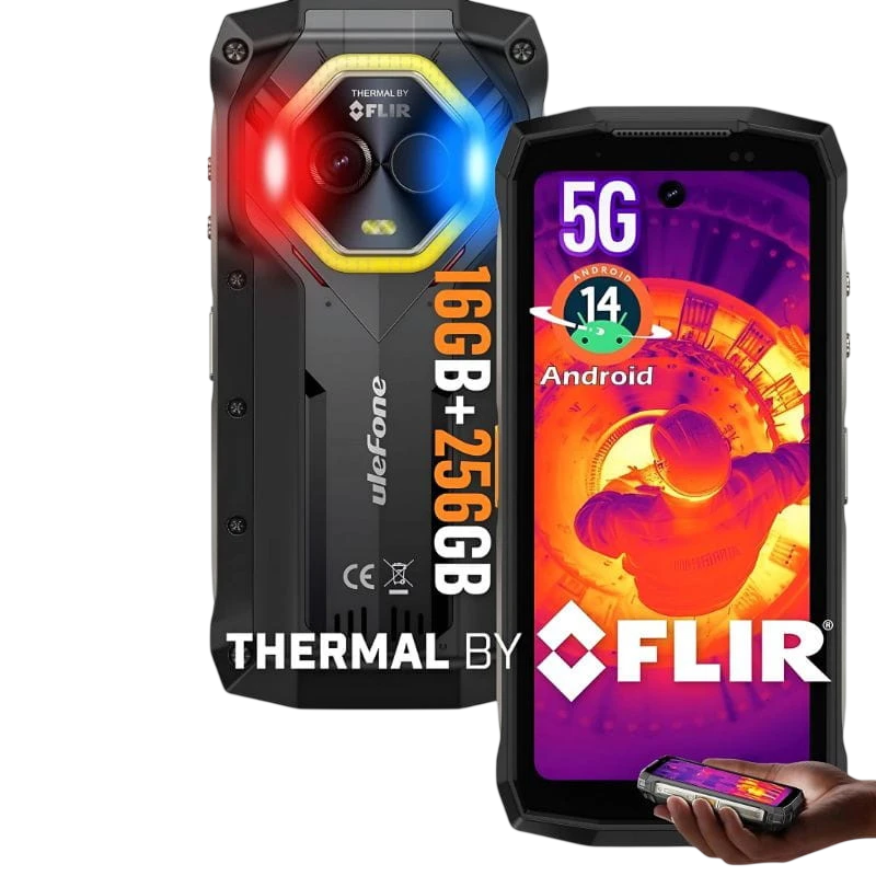 Ulefone Armor Mini 20T Pro 5G 8GB/256GB Negro